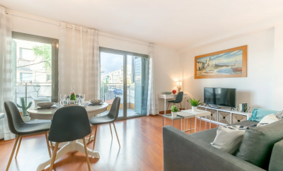 Sant Sebastià: Modern apartament a 100 metres de la platja